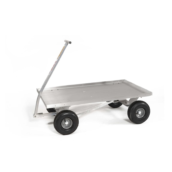 Kahuna Wagons Quadri-Steer Aluminum Pull Wagon ALUM004 - main